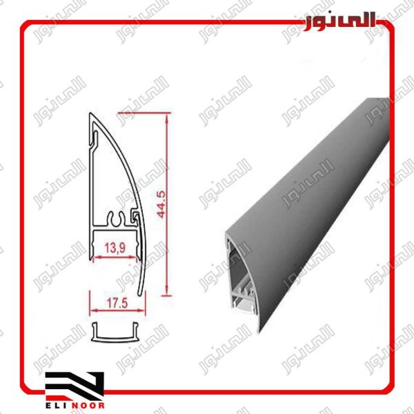 قرنیزی 4 سانتی LED دار N15